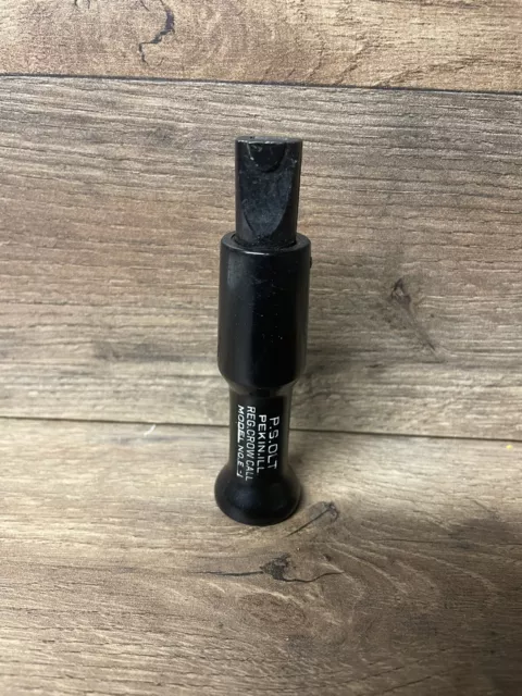P S OLT CROW CALL model E-1 Black game bird duck hunting reed call