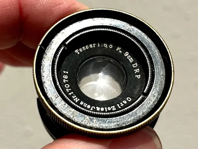 Frühes Carl Zeiss Jena Tessar 6,8 9cm - Schraubfassung - Classic - Camera STORE