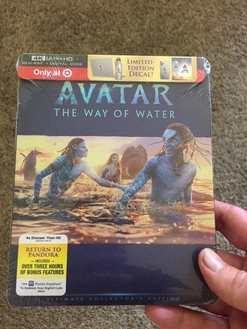 AVATAR: THE WAY of Water 4k TARGET Exclusive 4K + Blu-ray + Digital