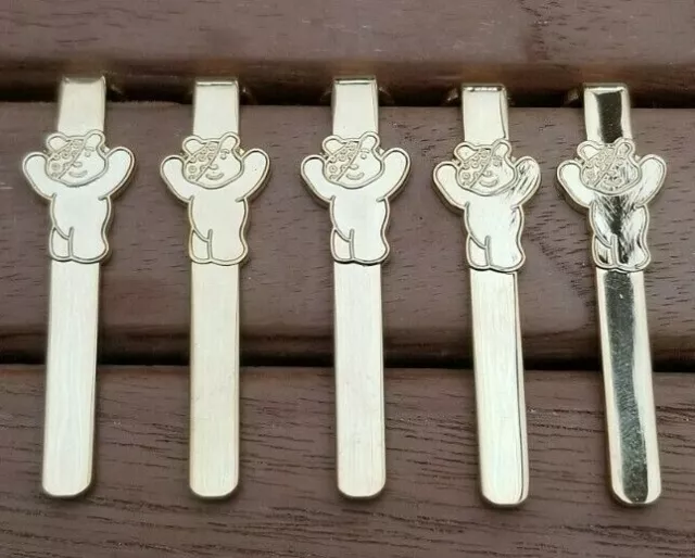 5 Gold Plated Pudsey  Pen Clip For Slimline Pens Woodturning Project Kit