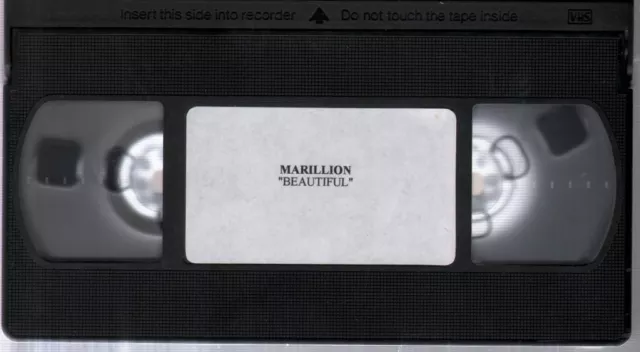 Marillion Beautiful video UK Pal format VHS video