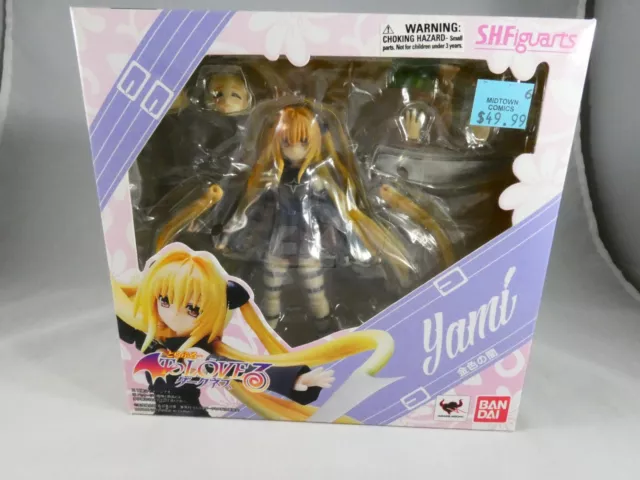 S.H.Figuarts To Love Ru Darkness Konjiki no Yami Figure Bandai Complete!