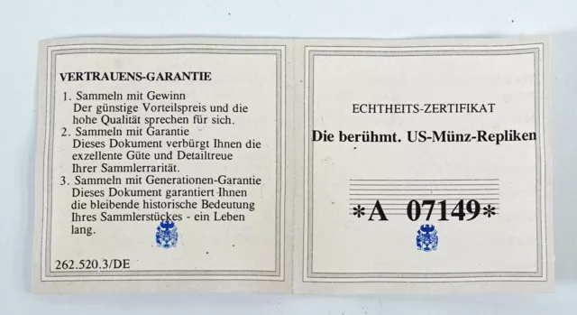 GÖDE Die berühmt. US - Münz - Repliken Replik Gold Eagle von 1933 Polierte Pl. 3