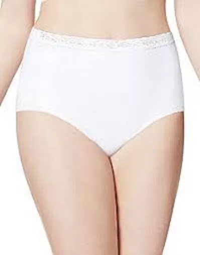 Hanes Women's Nylon Brief Panties 6-Pack, Style PP70AS