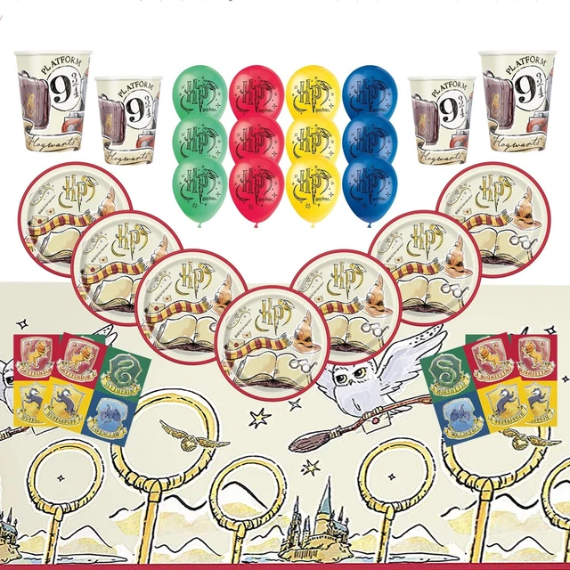 Ensemble De Vaisselle Enchantimals (assiettes, Tasses, Serviettes, Nappe) - Neuf