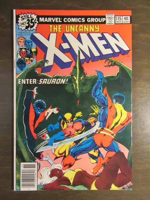 Uncanny X-Men #115 - Marvel Comic - Brand New – 1978 - Sauron