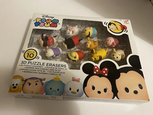 Tsum tsum sales 3d puzzle erasers