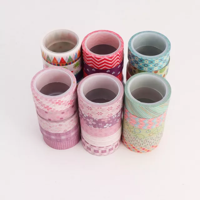 30 Rolls Japanese Washi Tape Unique Washi Strap Children Craft Tape