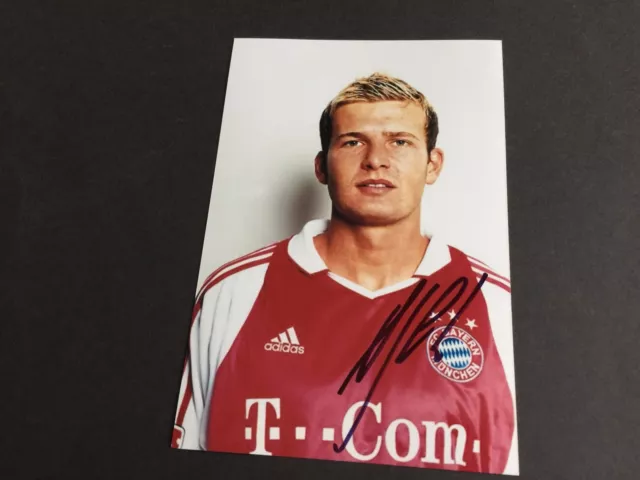 ANDREAS GÖRLITZ FC Bayern München signed Foto 10 x 15 Autogramm autograph