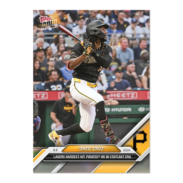 CARTE ONEIL CRUZ Hardest HR Statcast Era 2024 MLB TOPPS NOW 269 ...