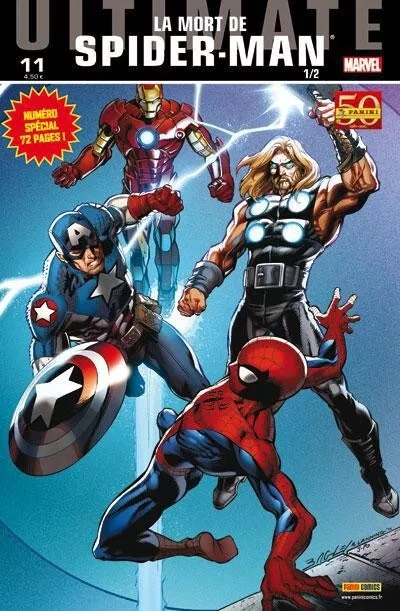 Ultimate Spiderman 11 La Mort De Spider-Man Marvel Panini Comics 2011