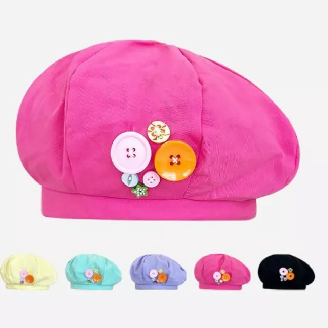 Femme Fille Bonnet Béret Casquette Chapeau Rose Violet Mignon Décontracté Artist