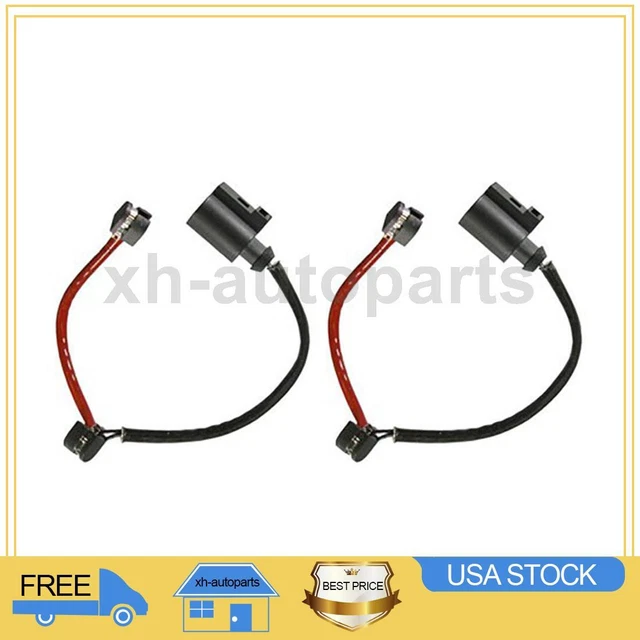 2 Front Centric Parts Disc Brake Pad Wear Sensor For Porsche Panamera 2017~2019