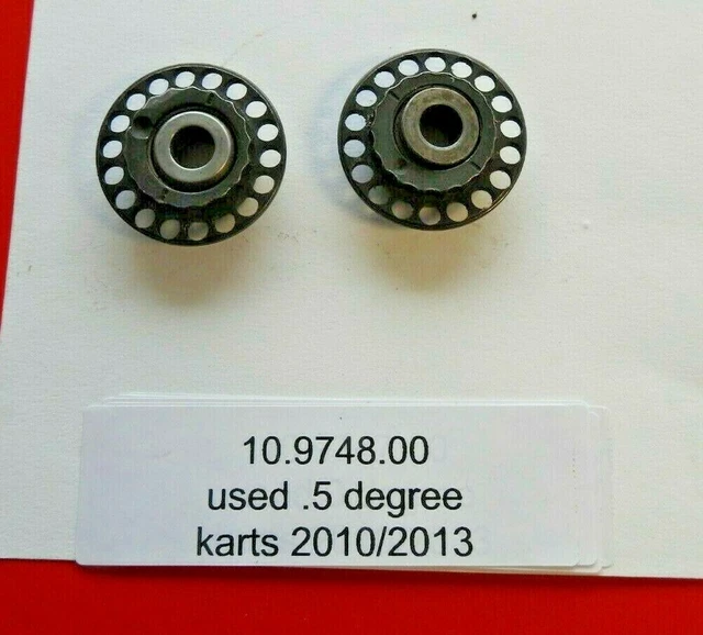 kart racing caster camber adjustment pills for Birel karts .5 degree PER PIECE