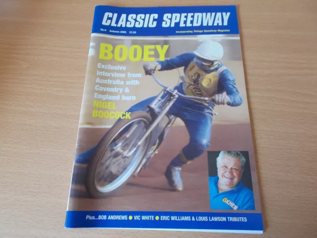 Classic Speedway Magazine.Autumn 2009.No6