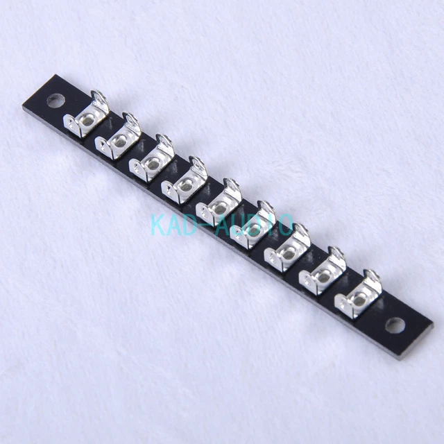 3pcs Vintage Turret Tag Terminal Strip 9Lugs Board Point to Point Tube Amp DIY