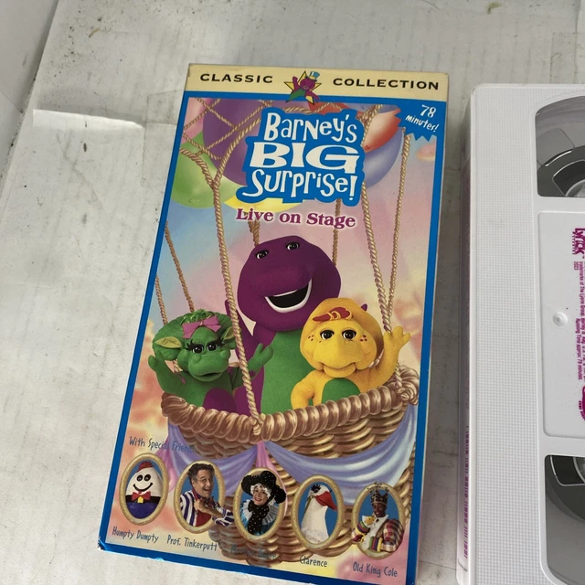 Vintage Vhs Barney Barneys Big Surprise Vhs 1998 13 81 Picclick Uk Vintage Vhs Barney Barneys Big Surprise Vhs 1998 13 81 Picclick Uk