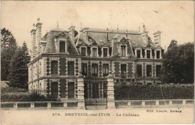 CPA BRETEUIL sur ITON-Le Chateau (28858)