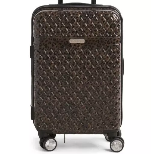 KATHY IRELAND 3pc 22in/26in/30in Leopard Print Hardcase Expandable Luggage Set