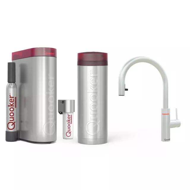 Quooker der 100℃ Wasserhahn für kochendes, gekühltes sprudelndes Wasser