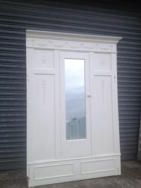 COLLECTION ANYTIME Victorian Painted Fitted Wardrobe Fascade Mirrored Door