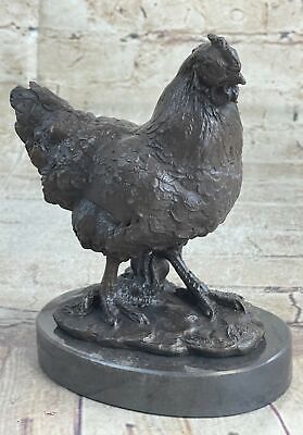 Old Cast Bronze Rooster Statue/Figurine Vienna Austria Figure Sculpture Art Deco