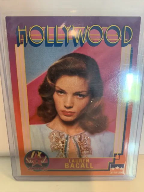 Starline Hollywood Autograph Card #119 LAUREN BACALL Legendary Actress 1991