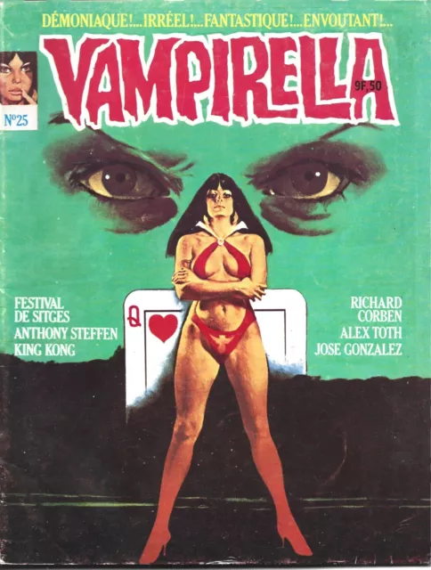 Vampirella Nr. 25 (französisch) von 1976, Publicness Paris