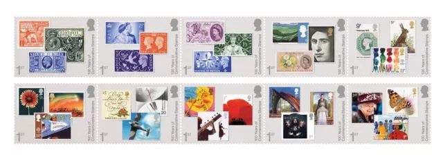 Gb 2024 Mint Stamps 100 Years Of Commemorative Stamps Mnh **Special Price**