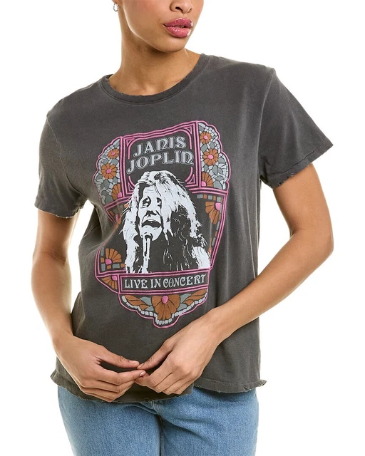 Junk Food Janis Joplin Live In Concert T-Shirt Women's