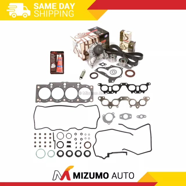 Head Gasket Set Timing Belt Kit Water Pump Fit 96-00 Toyota RAV4 2.0 3SFE