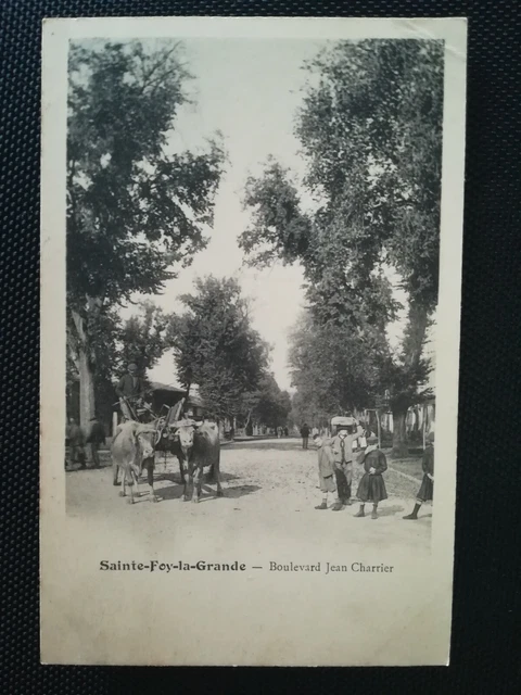 CPA 33 SAINTE-FOY-LA-GRANDE - Boulevard Jean Charrier