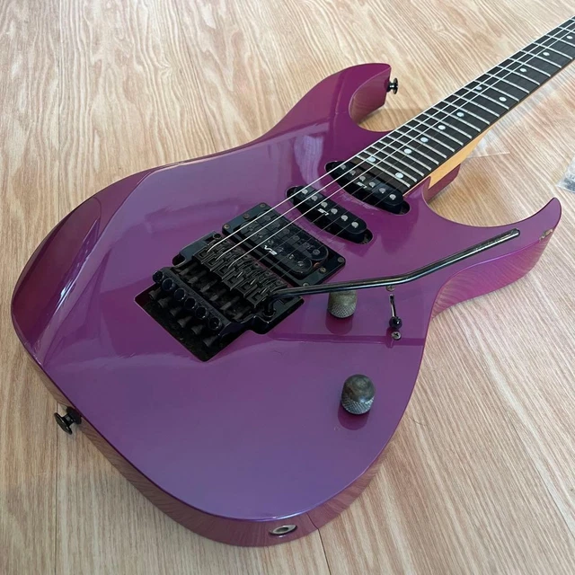 IBANEZ RG560 1991 Purple Neon SSH Edge Tremolo Fujigen MIJ Japan