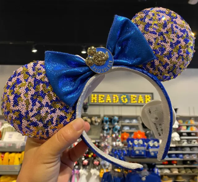 WDW Annual Passholder Minnie Mouse Ears Exclusive AP Disney Parks Headband