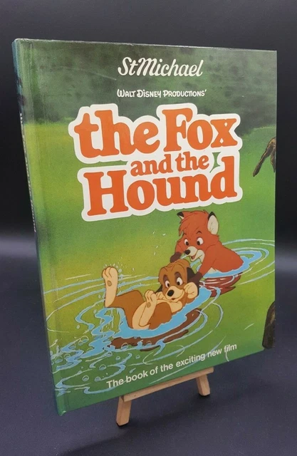 ST MICHAEL WALT Disney The Fox and the Hound Vintage Hardcover Book ...