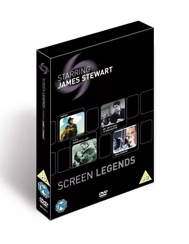 Screen Legends: James Stewart [DVD] - DVD  IWVG The Cheap Fast Free Post