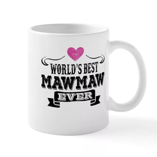 CafePress World's Best Mawmaw Ever Mugs 11 oz Ceramic Mug (1694923753)