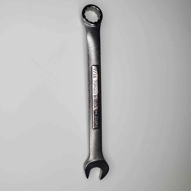 Craftsman 7/16 Combination Wrench 6 Inch Length USA 44694