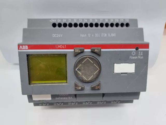 ABB  LM041  Logic Module DC Supply Type: LM041-CE18RDC  ,  1SVR440620R5300