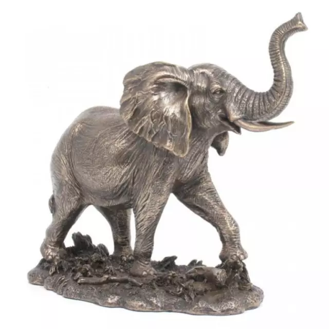 Elephant Bronze Figurine