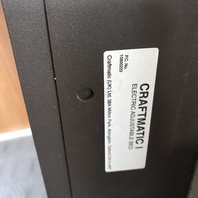 CRAFTMATIC ELECTRIC ADJUSTABLE Bed Double Size (4’ 6”) Base Only £125