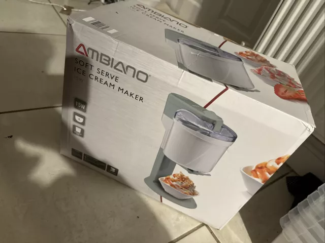 Ambiano ice cream maker recipe book deals