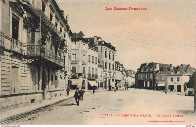 64 OLORON STE MARIE _S08416_ La Place Thiers