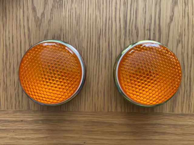 Military Land Rover Sankey Trailer Etc Rear Indicator Lenses X2 New