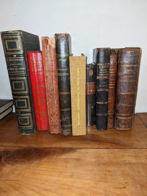 LIVRE ANCIEN - 1 lot de 9 livres 19 ème EUR 69,00 - PicClick FR