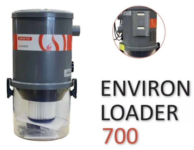 ENVIRON LOADER700 Pellet Suction System Saugsystem Turbine Storage