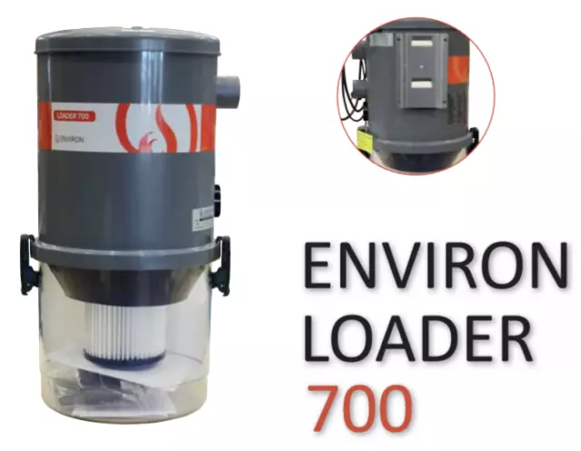 Sistema di aspirazione pellet ENVIRON LOADER700 sistema di aspirazione turbina di aspirazione aspirapolvere pellet