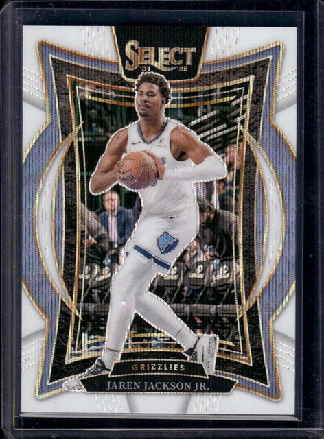 2024-25 PANINI SELECT #48 Jaren Jackson Jr. White Wave Prizm #/99