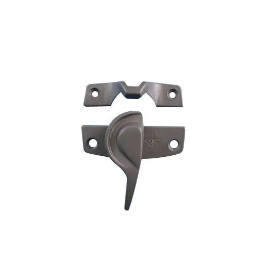 Andersen Old Style Metal Sash Lock with Keeper & Screws - Stone