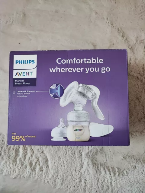 Philips Avent Handmilchpumpe (Model SCF430/10) Natural Motion-Technologie